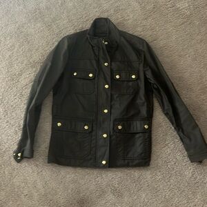 J Crew jacket.  Dark green. S